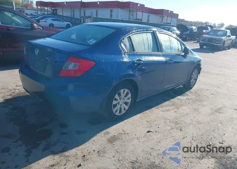 2012 Honda Civic Lx z USA, uszkodzony, nr VIN 19XFB2F58CE359949